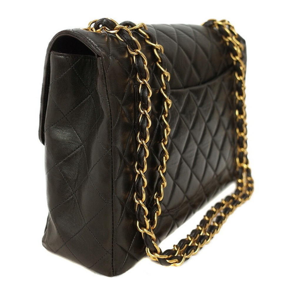 Chanel 30 Deca Chain Matelasse Black Bag Shoulder